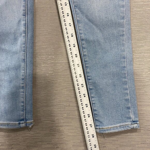 Levi's 720 Jeans Womens 27 x 28 High Rise Super Skinny Light Wash Stretch Denim - Picture 9 of 15